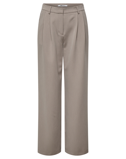 Only - ONLHattie HW Pleat Bukser - Taupe Gray